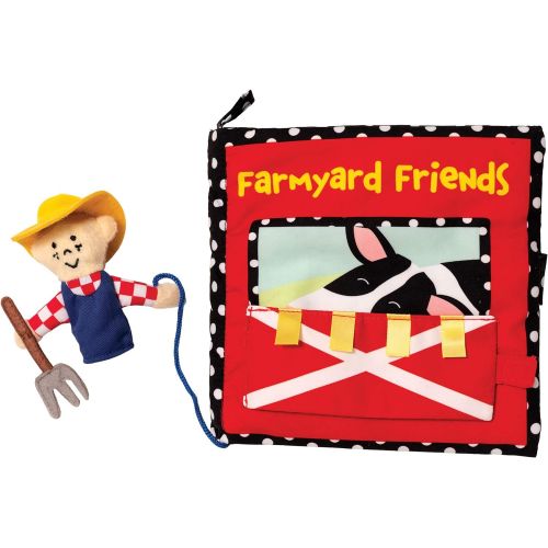  Manhattan Toy Farmyard Friends Soft Activity Book