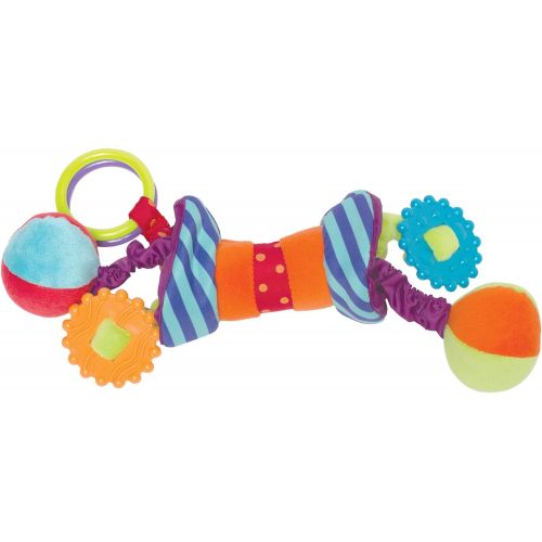  Manhattan Toy Ziggles Rattle and Teether Developmental Activity Toy