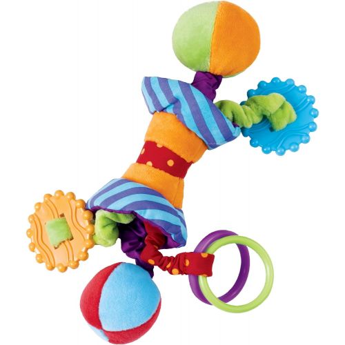  Manhattan Toy Ziggles Rattle and Teether Developmental Activity Toy