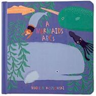 Manhattan Toy Mermaids ABCs Baby Board Book, Ages 6 Months and up