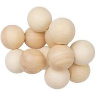 Manhattan Toy Natural Classic Baby Beads Wood Rattle, Teether, and Clutching Toy