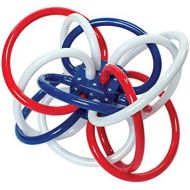 Manhattan Toy Red, White, and Blue Winkel Rattle and Teether Baby Toy