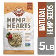 Manitoba Harvest Hemp Hearts Raw Shelled Hemp Seeds, 5lb; with 10g Protein & 12g Omegas per...