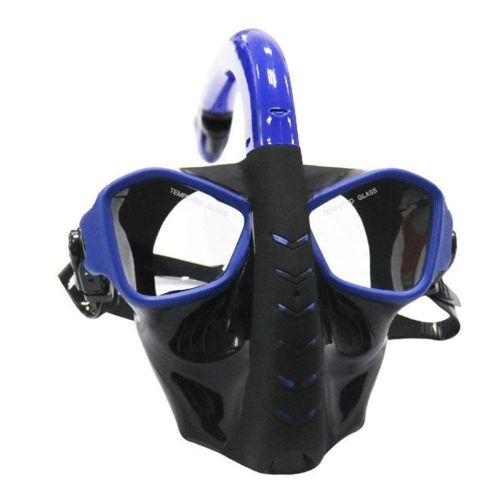  Mankvis Full Face Snorkeling Diving Mask Set, Full Dry Leakproof Anti-Fog Technology - Adult Men and Women