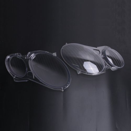  Mann Jade 1 Pair Headlight Headlamp Clear Lens Plastic Shell Cover For Mercedes Benz E-CLASS W211 E320 2006-2008