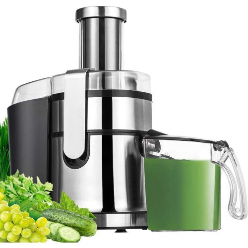  Mannice Juice Extractor,Wide Mouth Centrifugal Juicer Machine LED Touch Control Function with Juice Jug,Anti-drip,800W-High Nutrient Fruit & Vegetable 15.7 x 10.6 x 7.9, 2021 Upgraded Vers