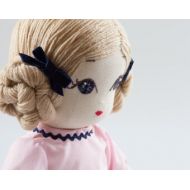 Manolitas Ines - Handmade Cloth Doll, Heirloom Doll, Keepsake Doll, 16 Inch, Collectors Doll, Cloth Doll, Fabric Doll, Art Doll