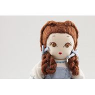 Manolitas Dorotea - Handmade Cloth Doll, Heirloom Doll, Keepsake Doll, 16 Inch, Collectors Doll, Cloth Doll, Fabric Doll, Art Doll