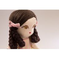 Manolitas Juliet - Handmade Cloth Doll, Heirloom Doll, Keepsake Doll, 16 Inch, Collectors Doll, Cloth Doll, Fabric Doll, Art Doll