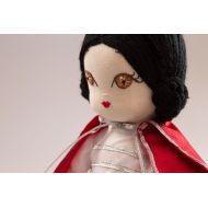 /Manolitas Snow White - Handmade Cloth Doll, Heirloom Doll, Keepsake Doll, 16 Inch, Collectors Doll, Cloth Doll, Fabric Doll, Art Doll