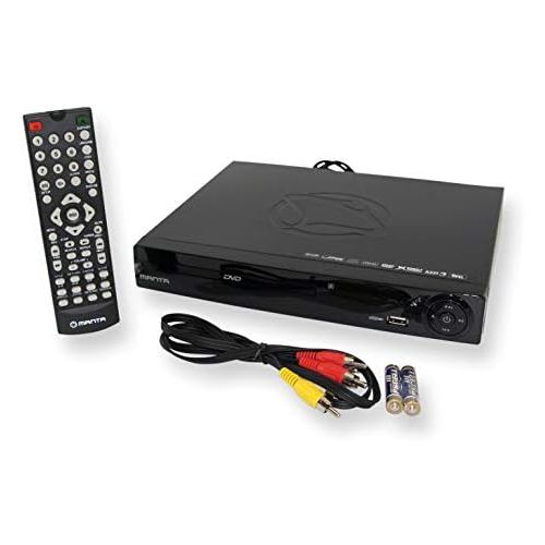  Manta DVD072 Emperor Basic DVD Player 072 with 1.5 m HDMI Cable with HDMI, SCART, USB Connection and Media Player MPEG4 Xvid Divx MP3