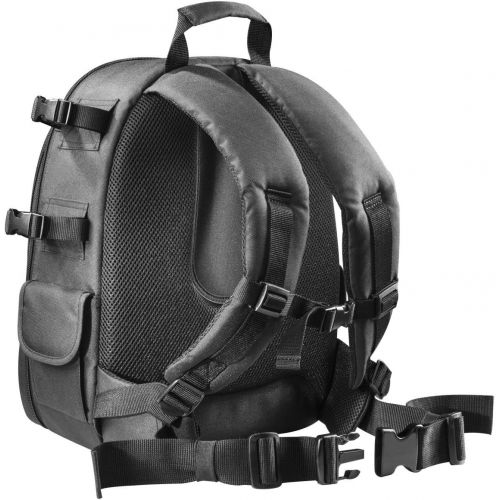  [아마존베스트]Mantona Azurit Camera Backpack (for DSLR Equipment, black, tripod holder, padded straps)