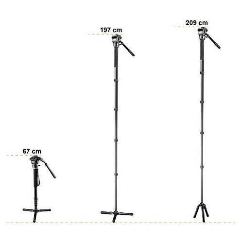  [아마존베스트]mantona Video Monopod Dolomit Mono