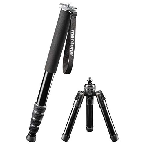  [아마존베스트]mantona Video Monopod Dolomit Mono