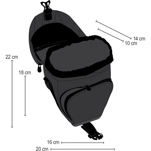  Mantona Neolit Holster Bag for SLR Camera - Black