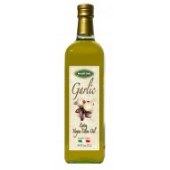 Mantova Garlic Flavored Extra Virgin Olive Oil, 34-Ounce Bottles (Pack of 2) - Imported from Italy -...