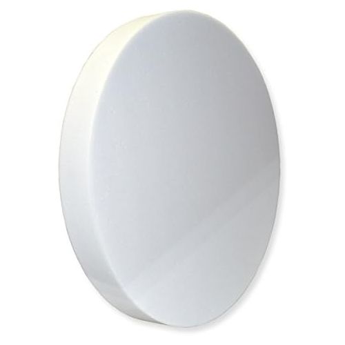  [아마존베스트]Manufactur Schaumstoffe Wegerich Acoustic Element Sound Isolation Circular Baso Tect White Diameter 50cm