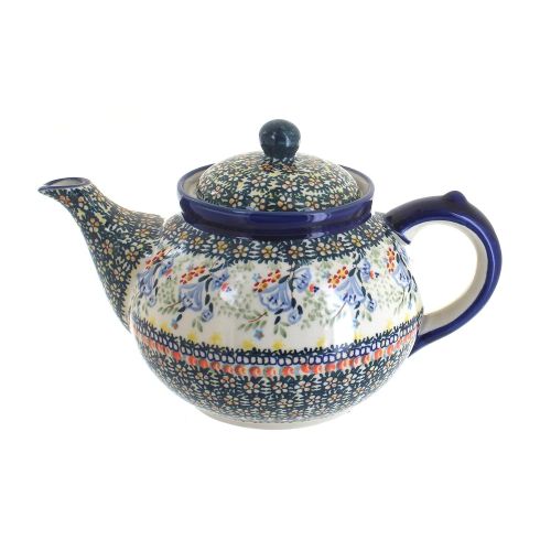  Manufaktura Polish Pottery Periwinkle Teapot