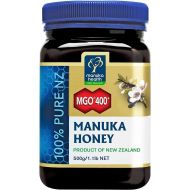 Manuka Health - MGO 400+ Manuka Honey, 100% Pure New Zealand Honey, 1.1 lbs (500 g)