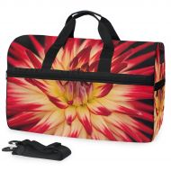 Maolong Blooming Flower Travel Duffel Bag for Men Women Large Weekender Bag Carry-on Luggage Tote Overnight Bag