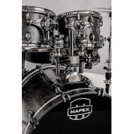 Mapex Saturn IV Black Chrome Bass Drum Mount Assembly 22