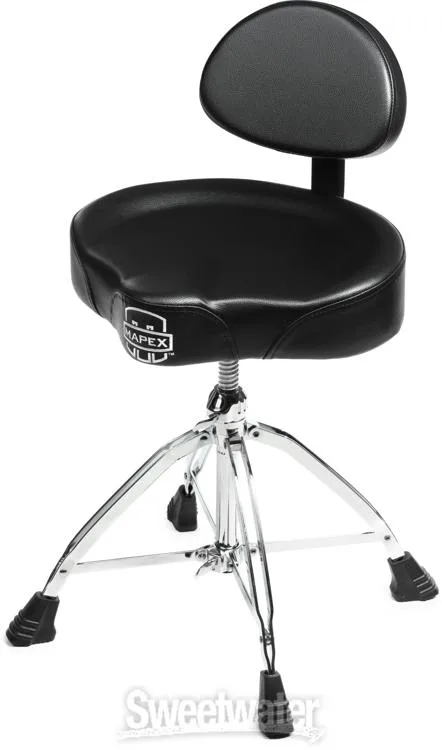  Mapex T875 Saddle Top Double-braced Drum Throne with Backrest Demo