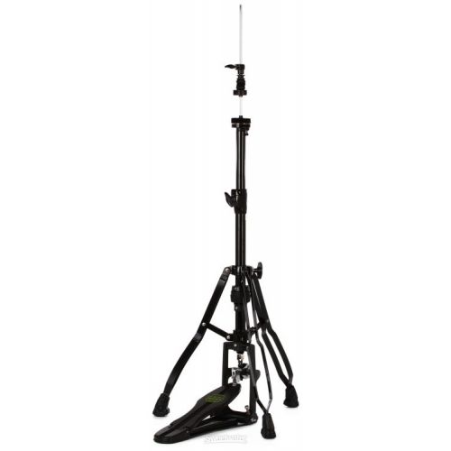  Mapex H800EB Armory Series Double Braced Hi-Hat Stand - Black Plated - 3-leg