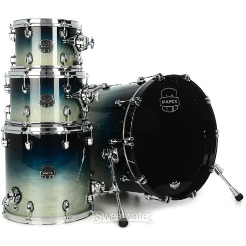  Mapex Saturn 4-piece Fusion Shell Pack - Teal Blue Fade