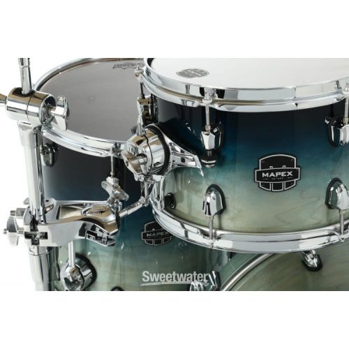  Mapex Saturn 4-piece Fusion Shell Pack - Teal Blue Fade