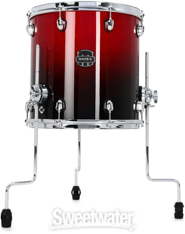  Mapex Saturn 4-piece Fusion Shell Pack - Scarlet Fade