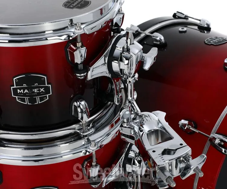  Mapex Saturn 4-piece Fusion Shell Pack - Scarlet Fade