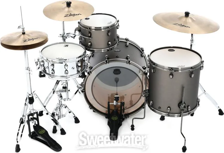  Mapex Saturn Evolution Organic Rock 3-piece Shell Pack - Hybrid - Gun Metal Grey