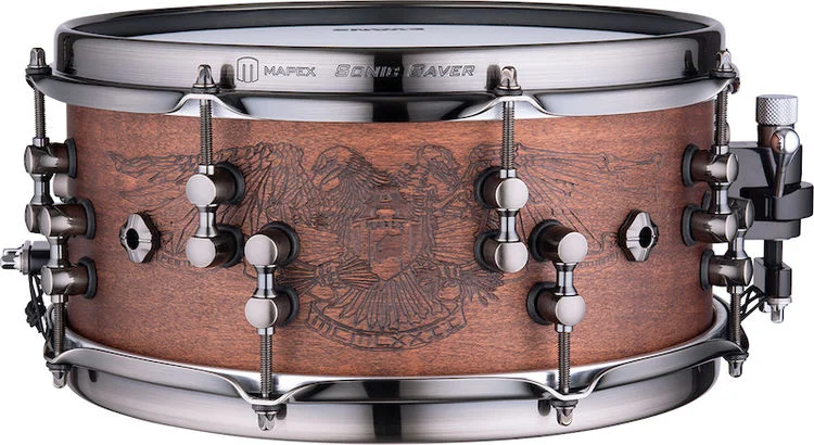 Mapex Black Panther Design Lab Warbird Snare Drum - 5.5 x 12-inch - Walnut