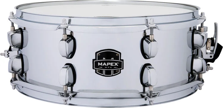  Mapex MPX Steel Snare Drum - 5.5 x 14-inch - Polished