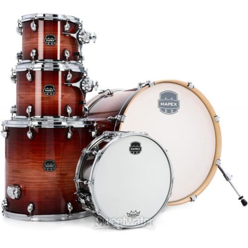  Mapex Armory 5-piece Rock Shell Pack - Redwood Burst