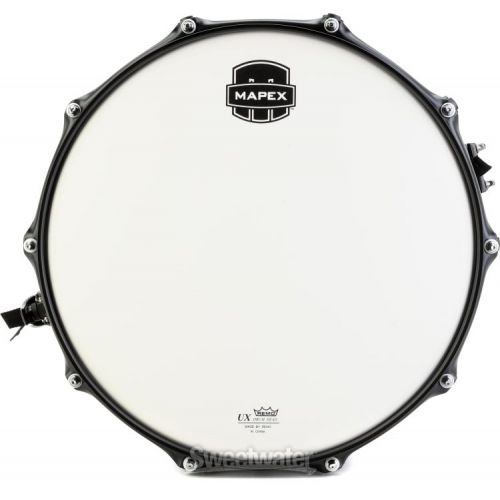  Mapex MPX Maple/Poplar Snare Drum - 8 x 14-inch - Black with Black Hardware