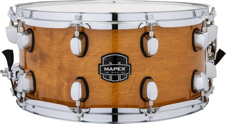  Mapex MPX Maple/Poplar Snare Drum - 6.5 x 14-inch - Natural with Chrome Hardware