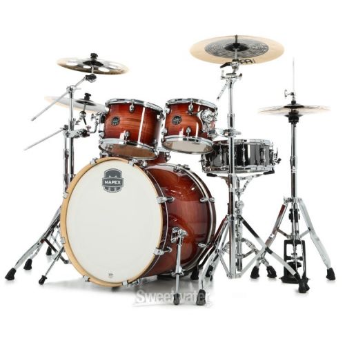 Mapex Armory 6-piece Studioease Fast Tom Shell Pack - Redwood Burst
