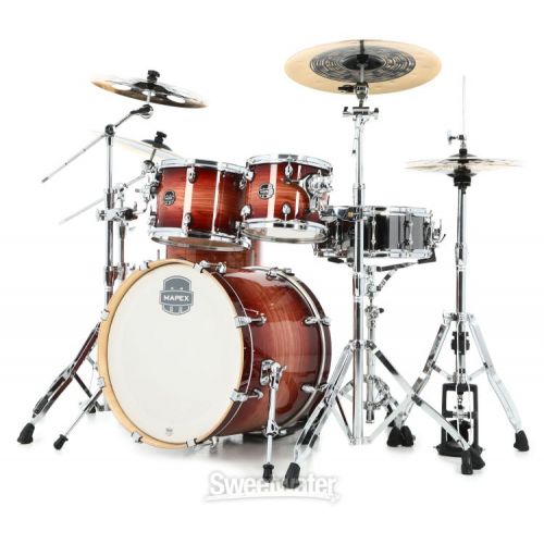  Mapex Armory 5-piece Fusion Shell Pack - Redwood Burst