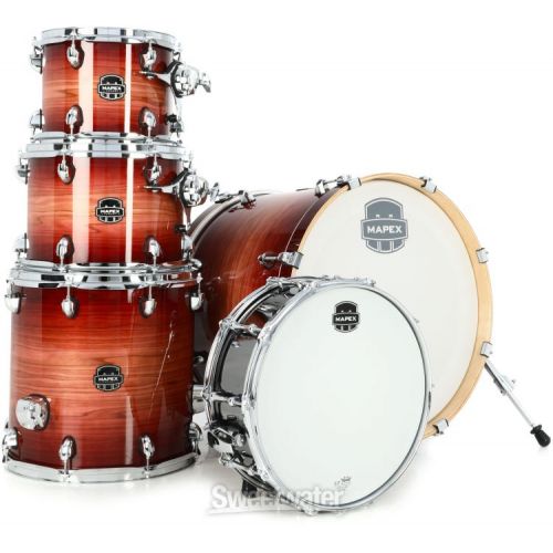  Mapex Armory 5-piece Fusion Shell Pack - Redwood Burst