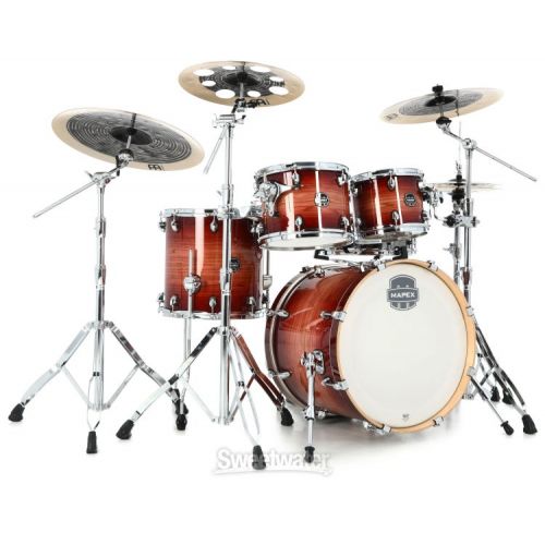  Mapex Armory 5-piece Fusion Shell Pack - Redwood Burst