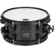 Mapex MPX Maple/Poplar Side Snare Drum - 6 x 12-inch - Black with Black Hardware