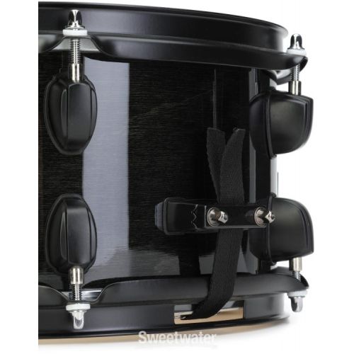  Mapex MPX Maple/Poplar Side Snare Drum - 6 x 12-inch - Black with Black Hardware