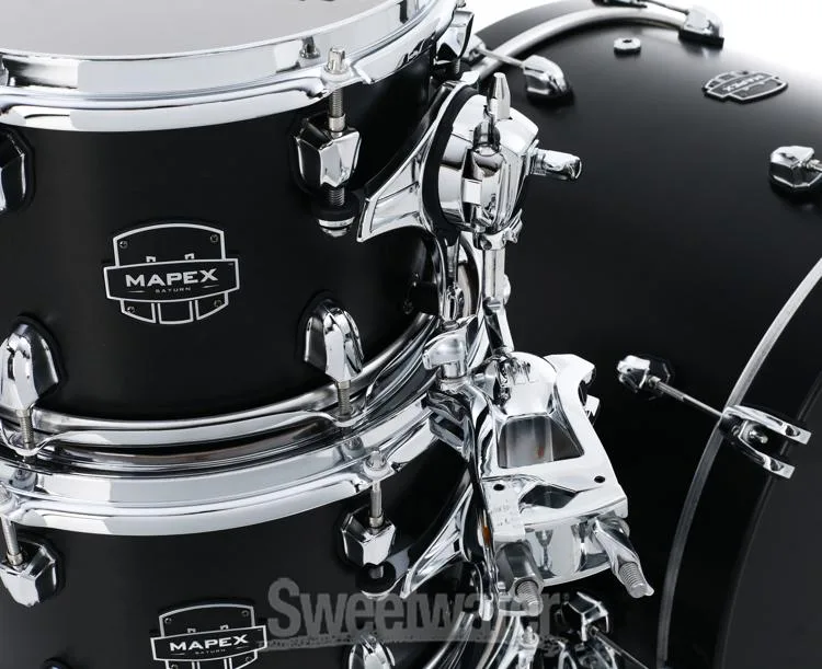  Mapex Saturn 4-piece Fusion Shell Pack - Satin Black