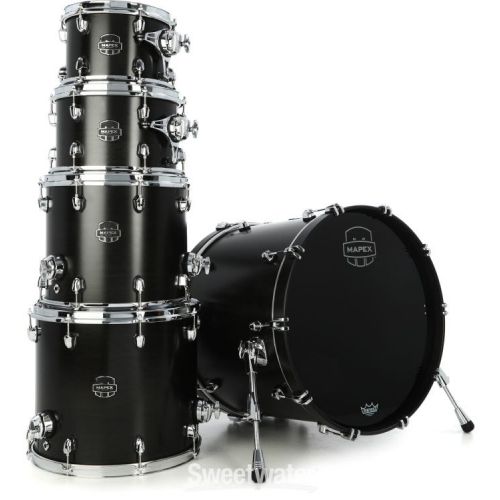  Mapex Saturn 5-piece Studioease Shell Pack - Satin Black