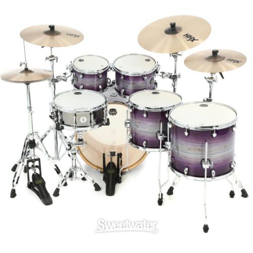  Mapex Armory 6-piece Studioease Fast Tom Shell Pack - Night Sky Burst