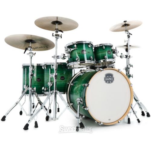  Mapex Armory 6-piece Studioease Shell Pack - Emerald Burst