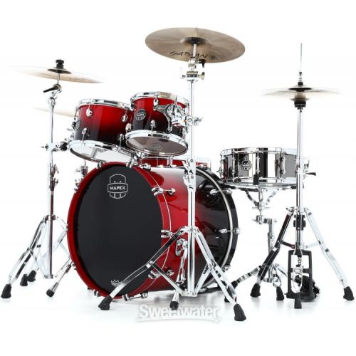  Mapex Saturn 5-piece Studioease Shell Pack - Scarlet Fade