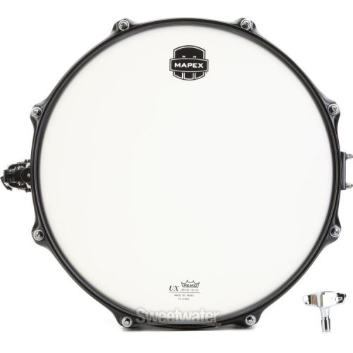  Mapex MPX Maple/Poplar Snare Drum - 6 x 13-inch - Black with Black Hardware