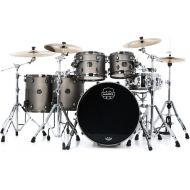 Mapex Saturn Evolution Workhorse 5-piece Shell Pack - Maple & Walnut - Gun Metal Grey